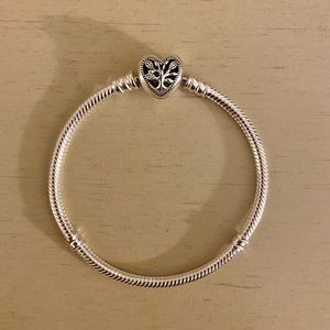 Pandora family tree heart bracelet
